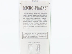 N Scale Kadee Micro-Trains MTL 25490 BN Burlington Northern 50' Box Car #376200
