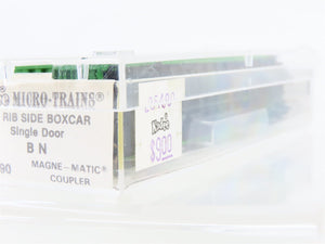 N Scale Kadee Micro-Trains MTL 25490 BN Burlington Northern 50' Box Car #376200