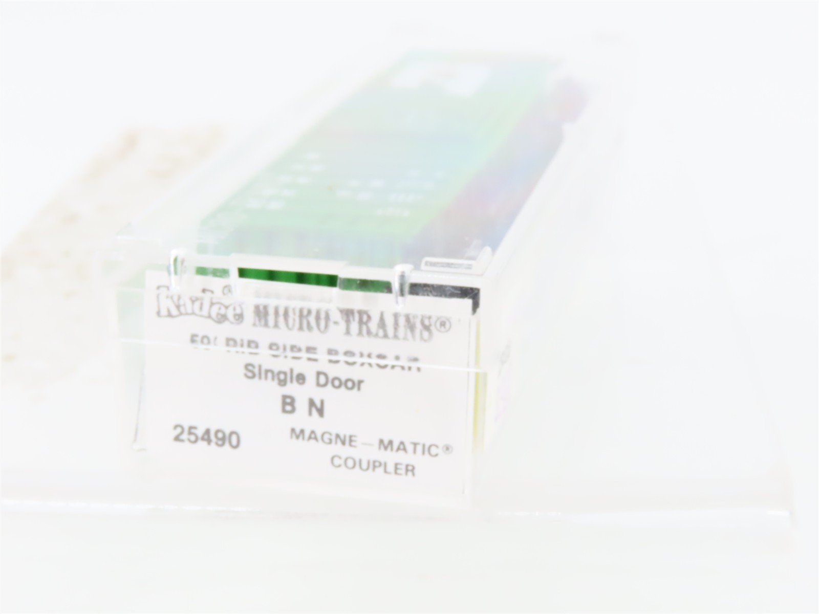 N Scale Kadee Micro-Trains MTL 25490 BN Burlington Northern 50' Box Car #376200