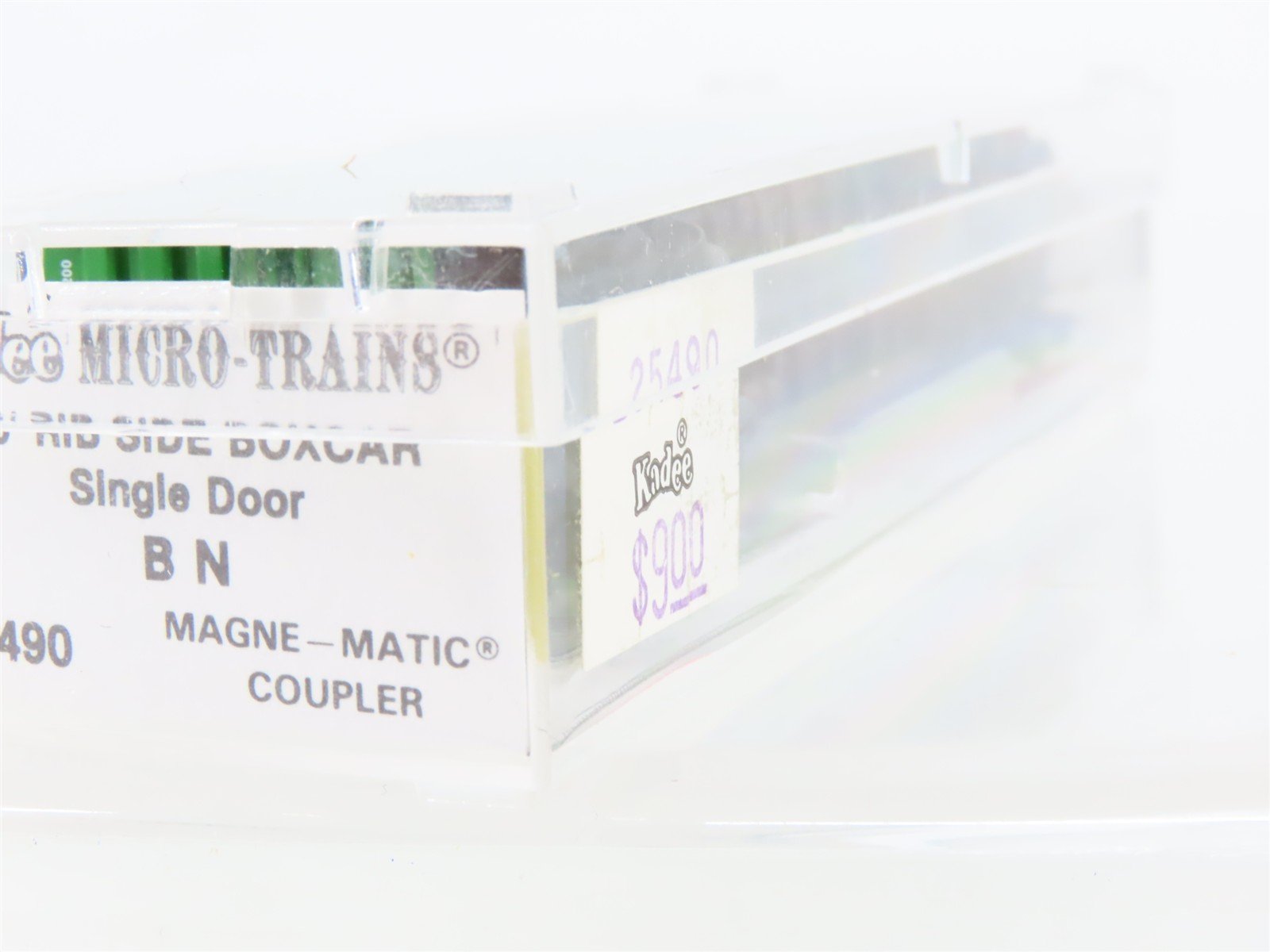 N Scale Kadee Micro-Trains MTL 25490 BN Burlington Northern 50' Box Car #376200