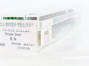 N Scale Kadee Micro-Trains MTL 25490 BN Burlington Northern 50' Box Car #376200