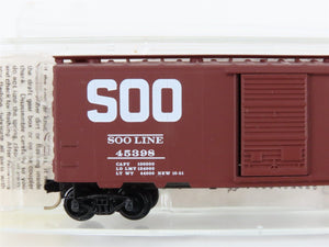 N Scale Kadee Micro-Trains MTL 20900 SOO Line 40' Single Door Box Car #45398