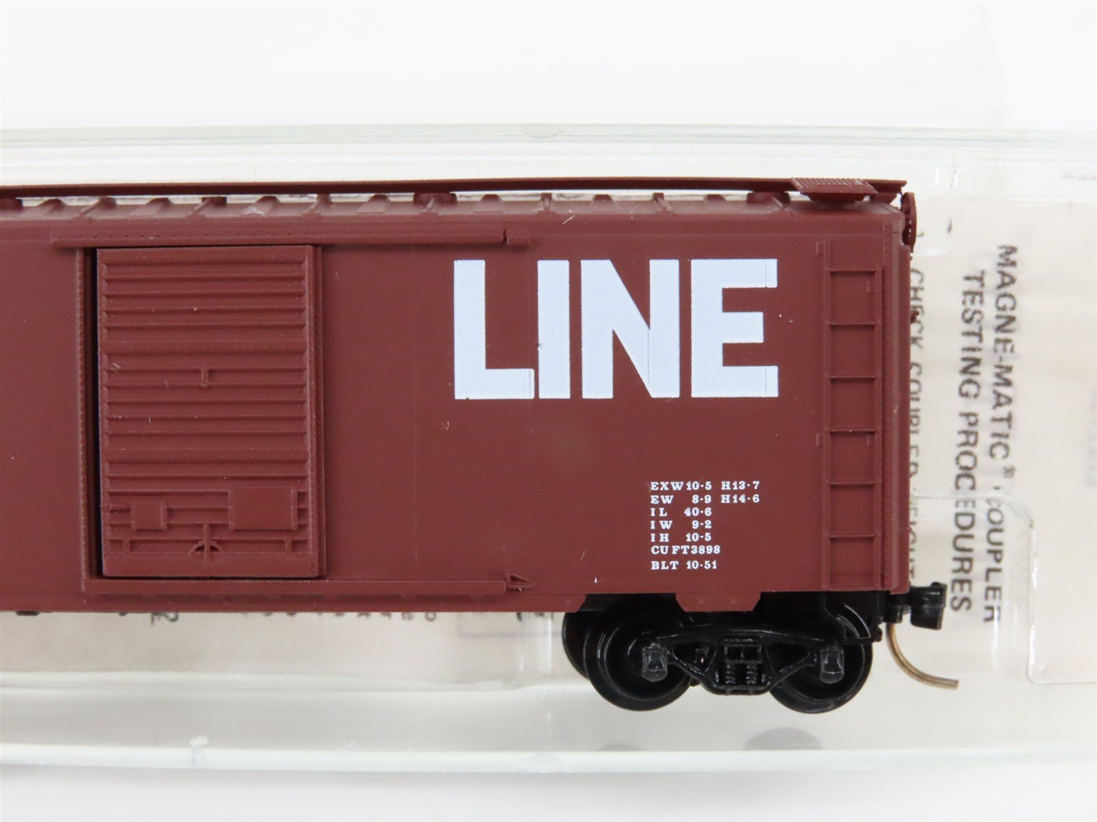 N Scale Kadee Micro-Trains MTL 20900 SOO Line 40' Single Door Box Car #45398