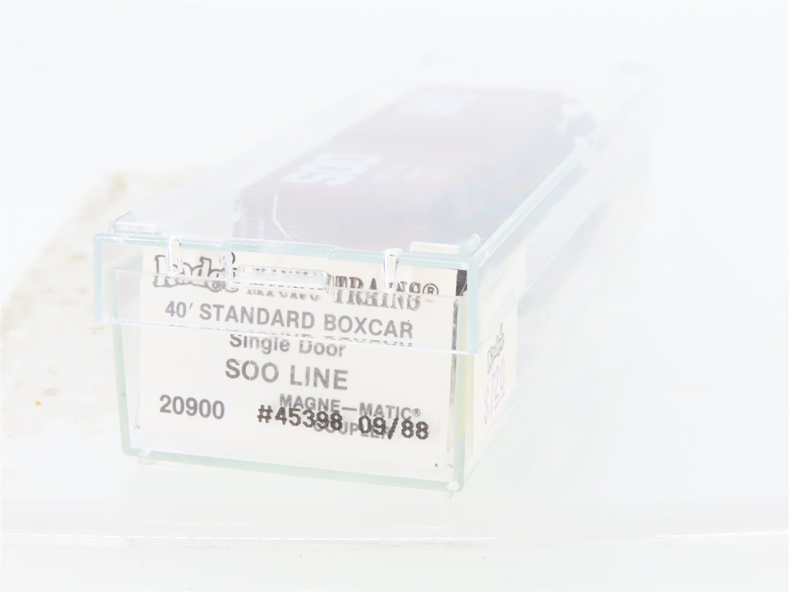 N Scale Kadee Micro-Trains MTL 20900 SOO Line 40' Single Door Box Car #45398