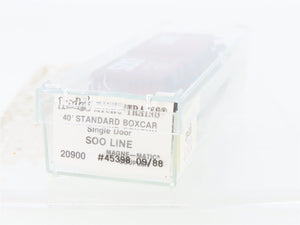 N Scale Kadee Micro-Trains MTL 20900 SOO Line 40' Single Door Box Car #45398