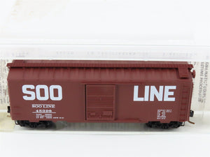 N Scale Kadee Micro-Trains MTL 20900 SOO Line 40' Single Door Box Car #45398