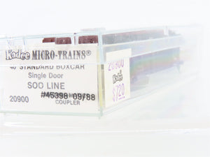 N Scale Kadee Micro-Trains MTL 20900 SOO Line 40' Single Door Box Car #45398