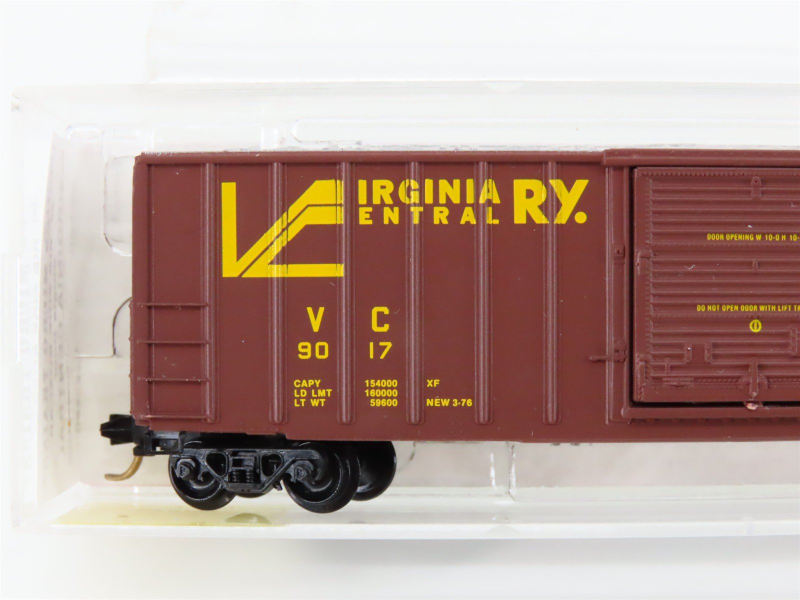 N Scale Kadee Micro-Trains MTL 25480 VC Virginia Central 50' Box Car #9017