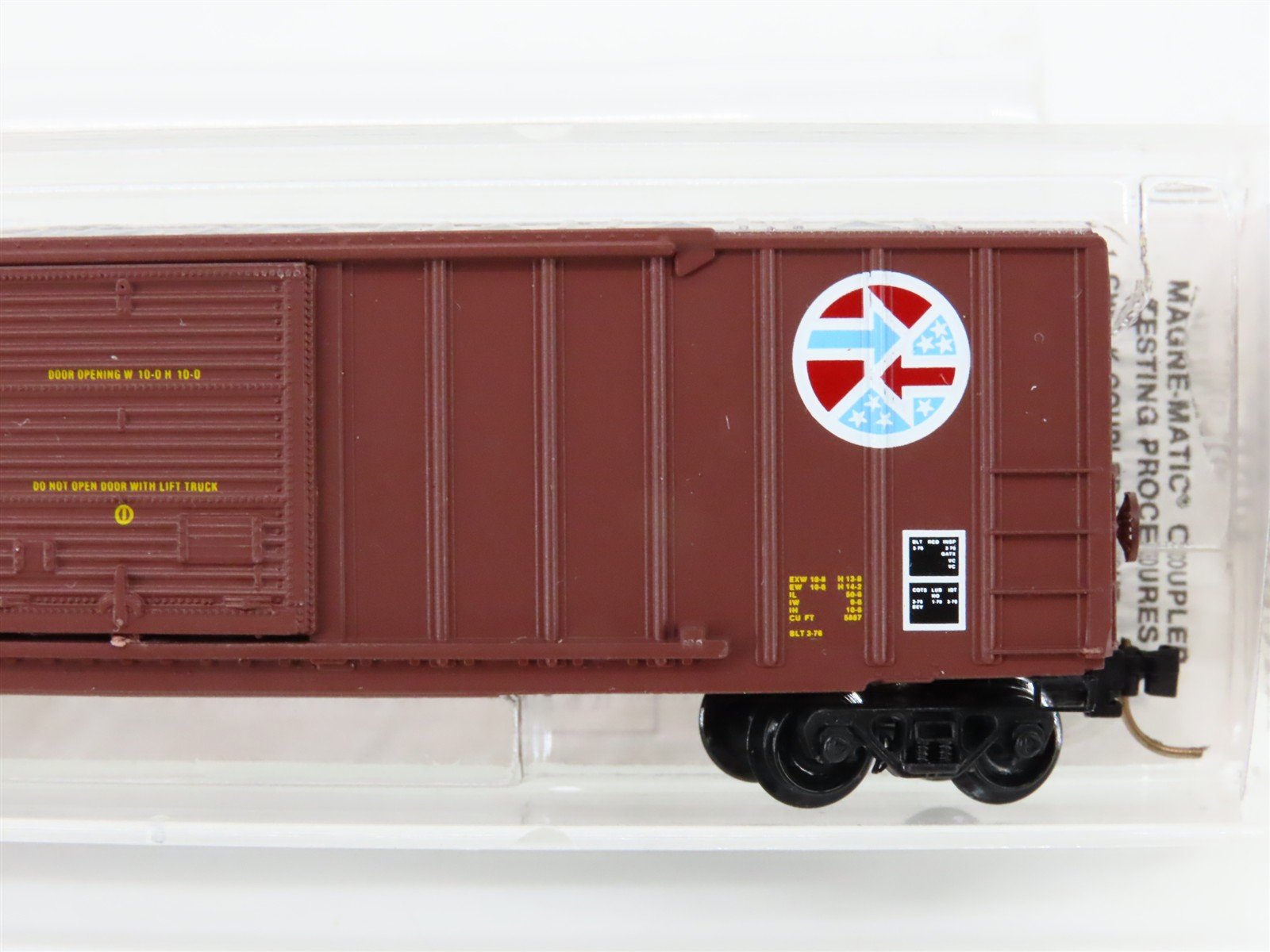 N Scale Kadee Micro-Trains MTL 25480 VC Virginia Central 50' Box Car #9017