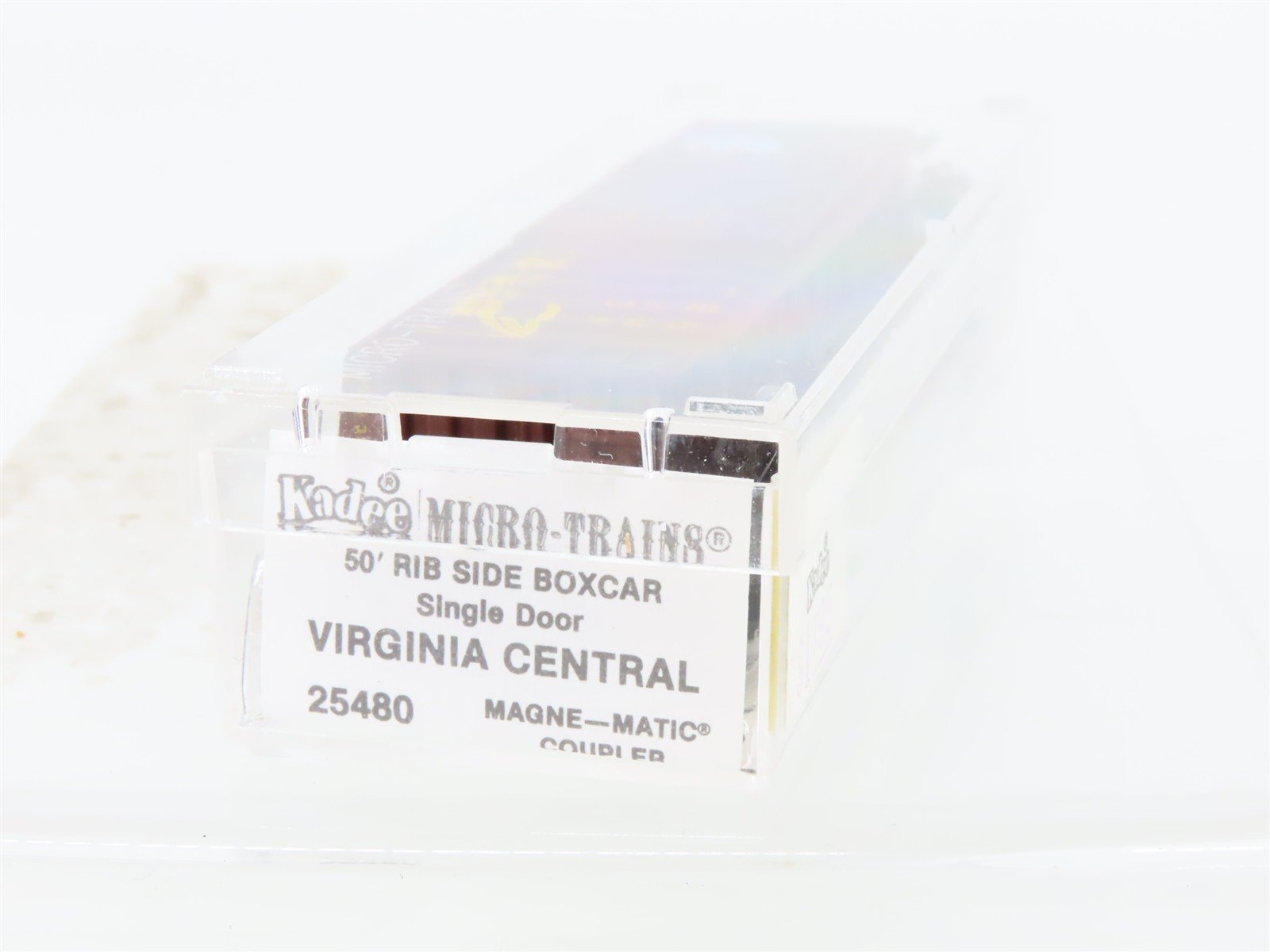 N Scale Kadee Micro-Trains MTL 25480 VC Virginia Central 50' Box Car #9017