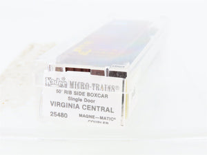 N Scale Kadee Micro-Trains MTL 25480 VC Virginia Central 50' Box Car #9017