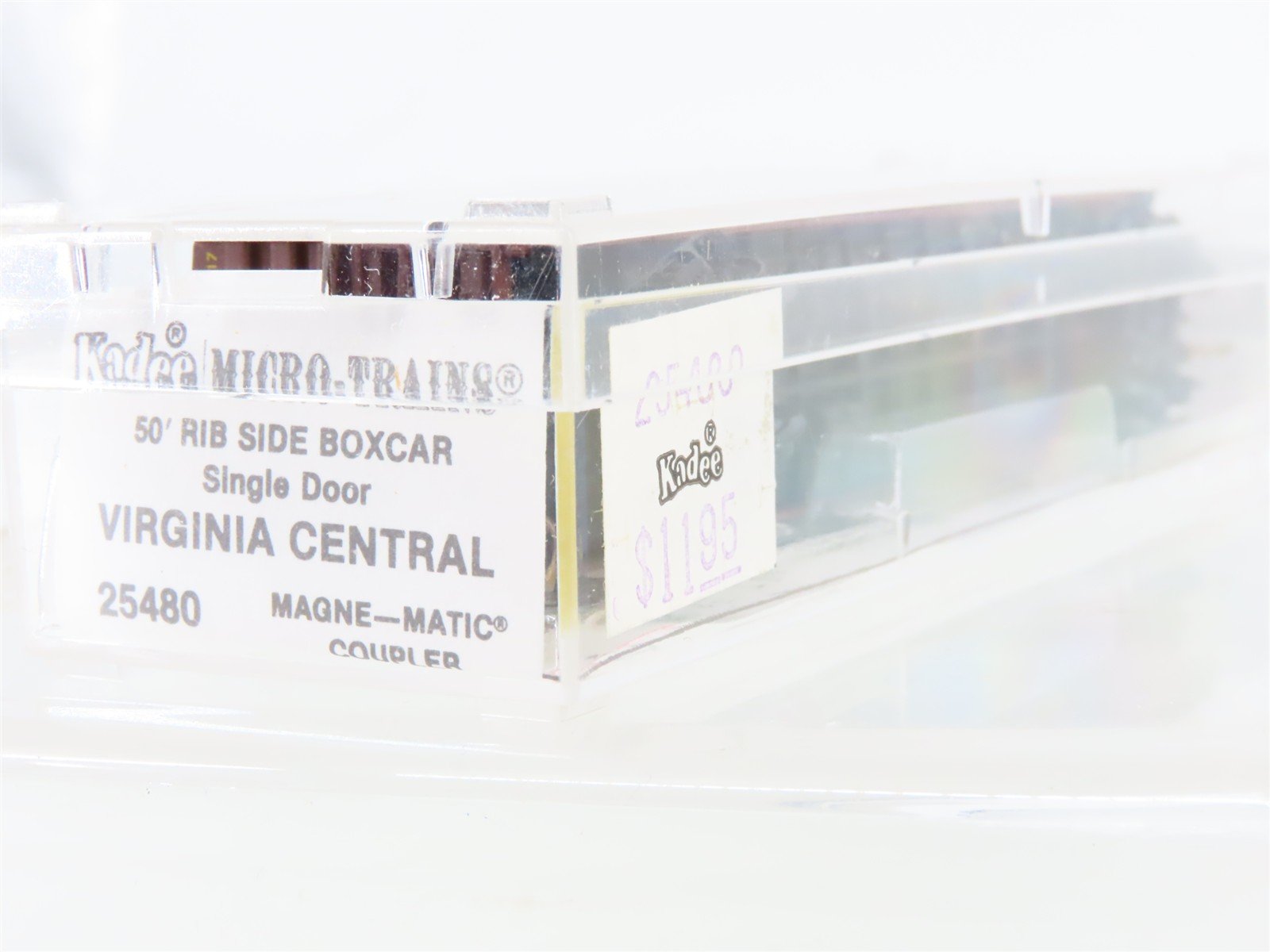 N Scale Kadee Micro-Trains MTL 25480 VC Virginia Central 50' Box Car #9017
