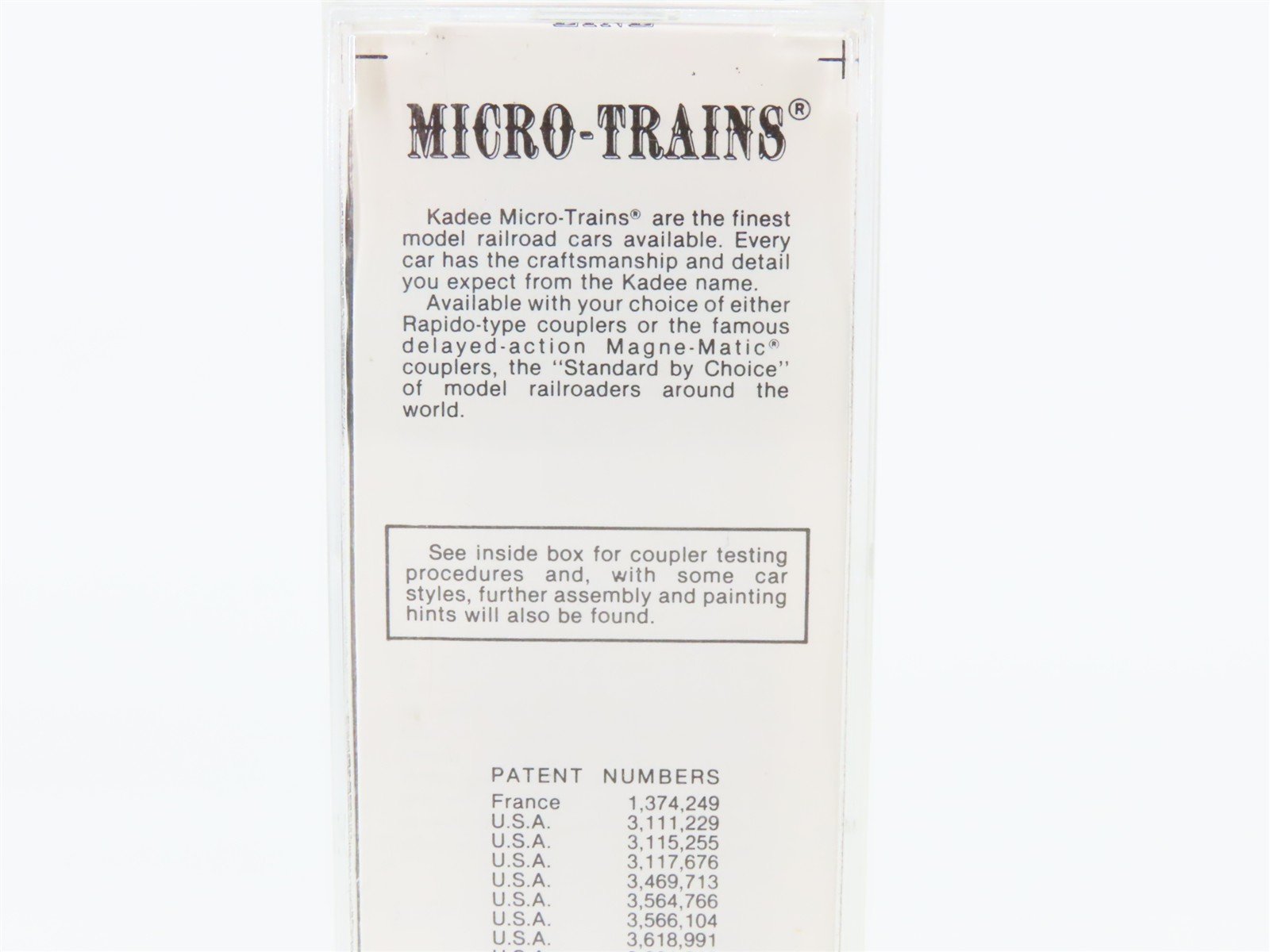 N Scale Kadee Micro-Trains MTL 30070 WP Western Pacific 50' Box Car #38025