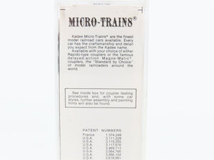 N Scale Kadee Micro-Trains MTL 30070 WP Western Pacific 50' Box Car #38025