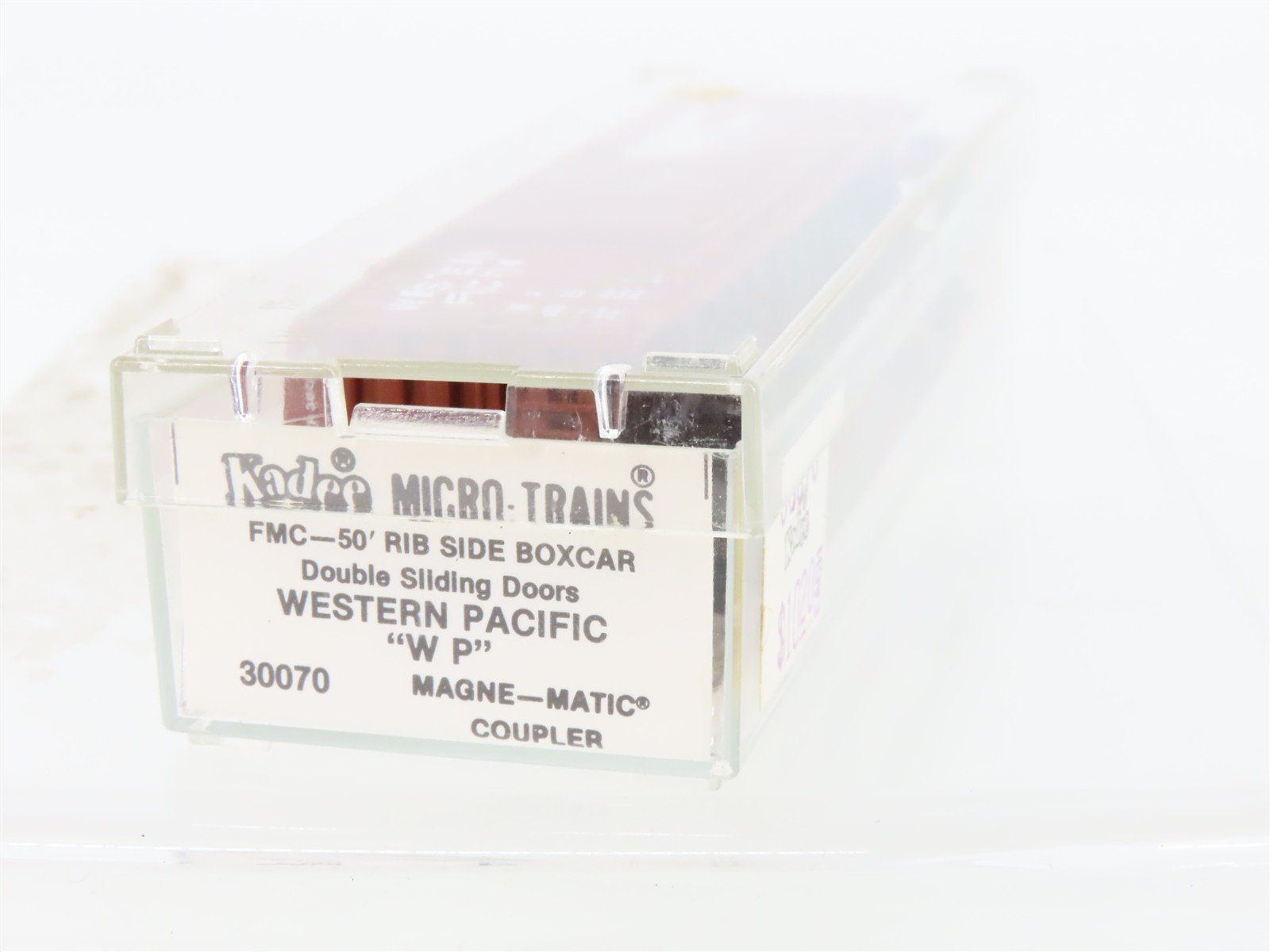 N Scale Kadee Micro-Trains MTL 30070 WP Western Pacific 50' Box Car #38025