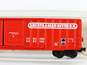 N Scale Kadee Micro-Trains MTL 30110 A&MR Arcata & Mad River 50' Box Car #1087
