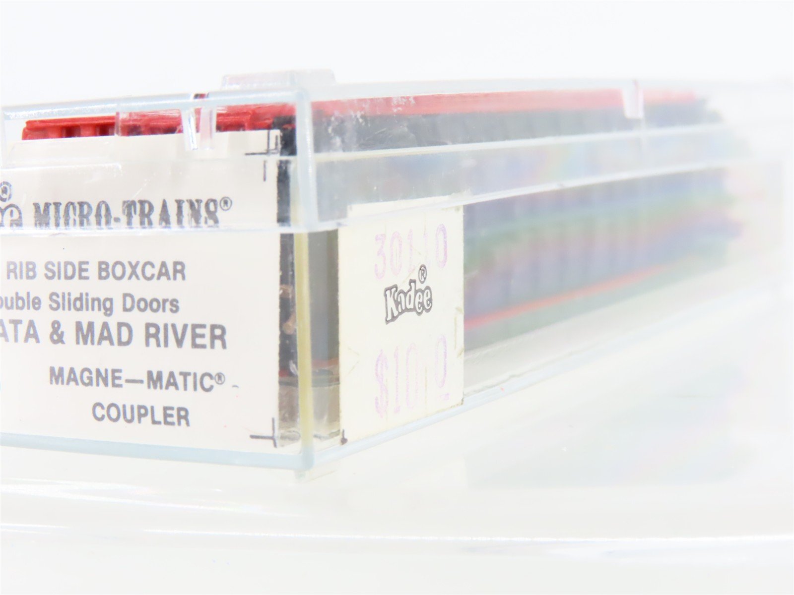 N Scale Kadee Micro-Trains MTL 30110 A&MR Arcata & Mad River 50' Box Car #1087