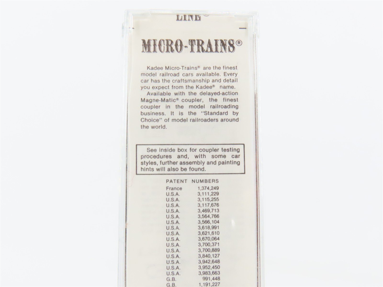 N Scale Kadee Micro-Trains MTL 20920 CG Central Of Georgia 40' Box Car #4740