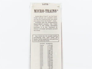 N Scale Kadee Micro-Trains MTL 20920 CG Central Of Georgia 40' Box Car #4740