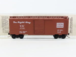 N Scale Kadee Micro-Trains MTL 20920 CG Central Of Georgia 40' Box Car #4740