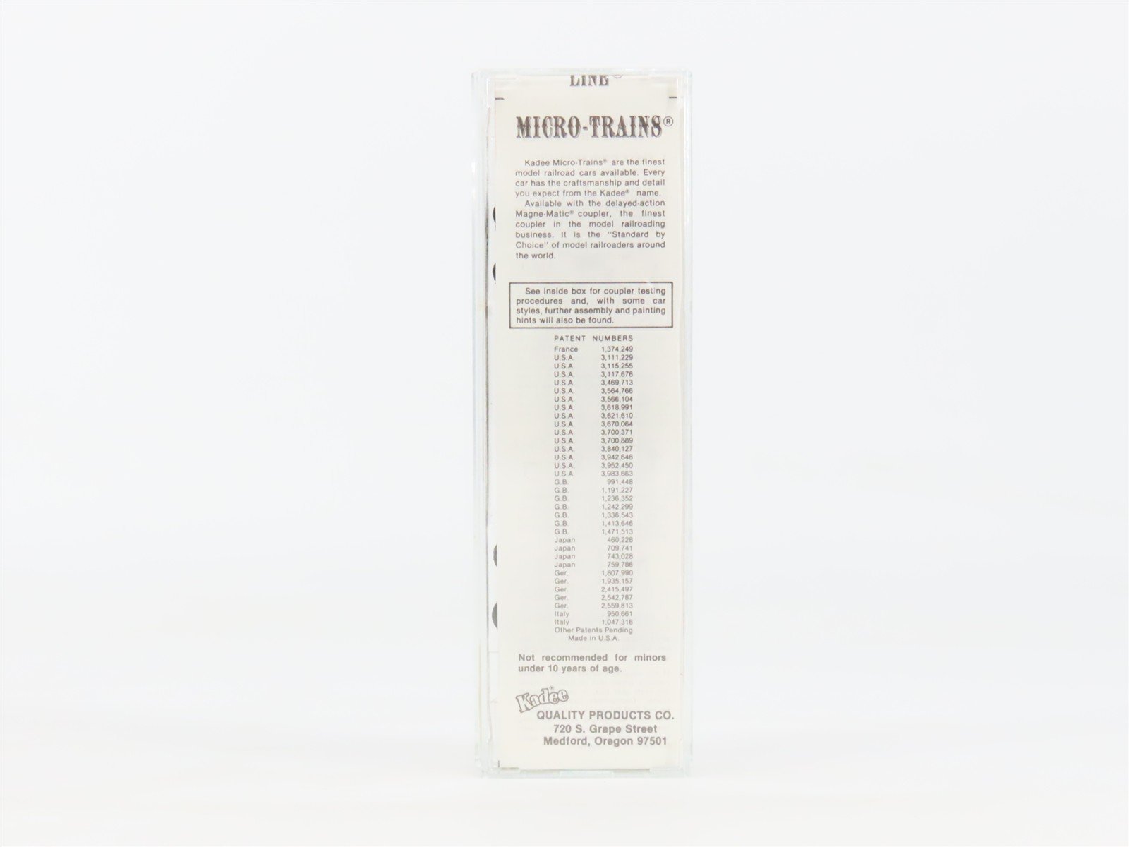 N Scale Kadee Micro-Trains MTL 20920 CG Central Of Georgia 40' Box Car #4740