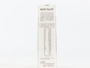 N Scale Kadee Micro-Trains MTL 20930 LNE Lehigh New England 40' Box Car #8019