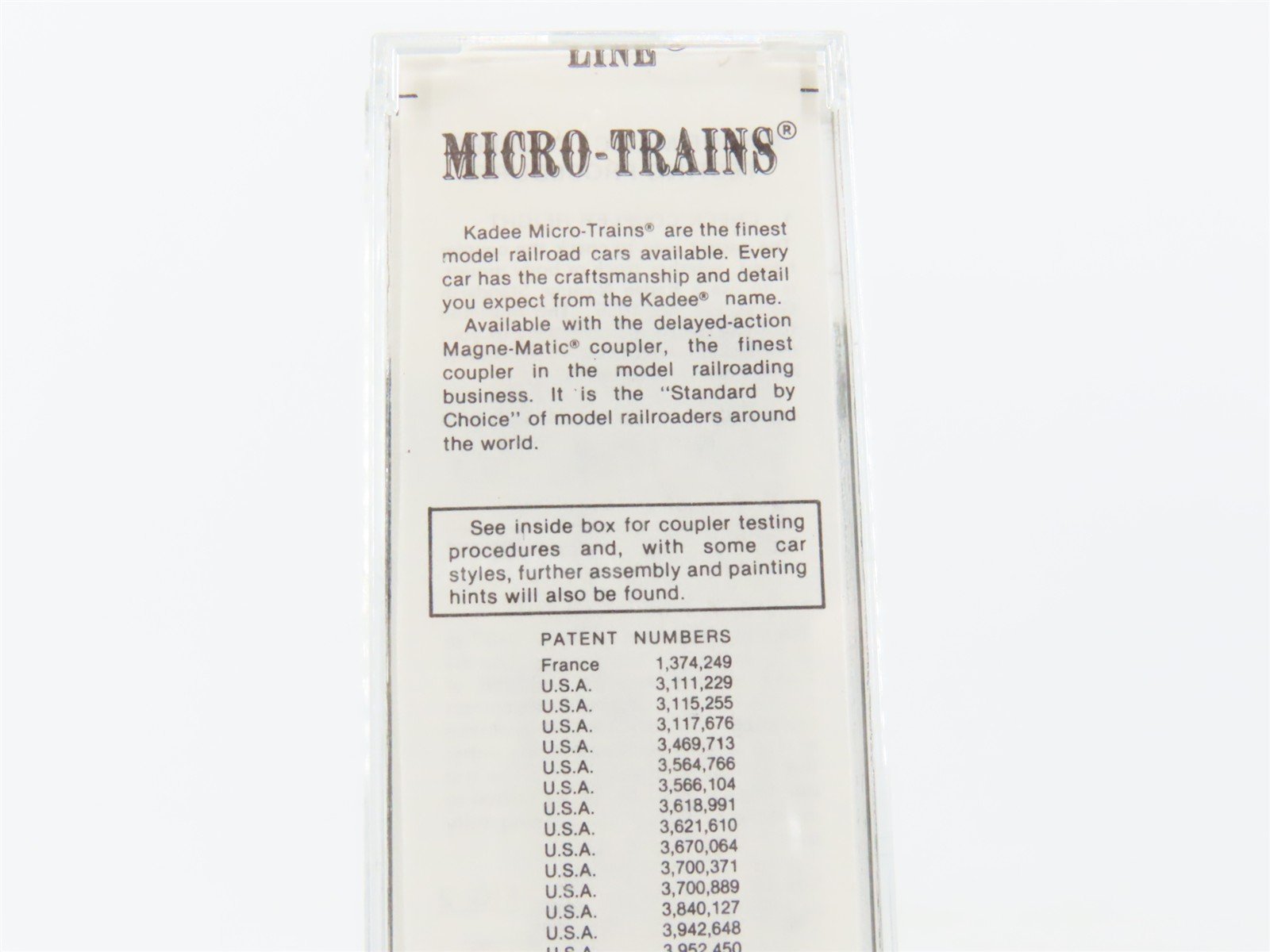 N Scale Kadee Micro-Trains MTL 20930 LNE Lehigh New England 40' Box Car #8019