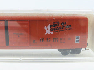 N Scale Kadee Micro-Trains MTL 30040 GWF Galveston Wharves 50' Box Car #1250