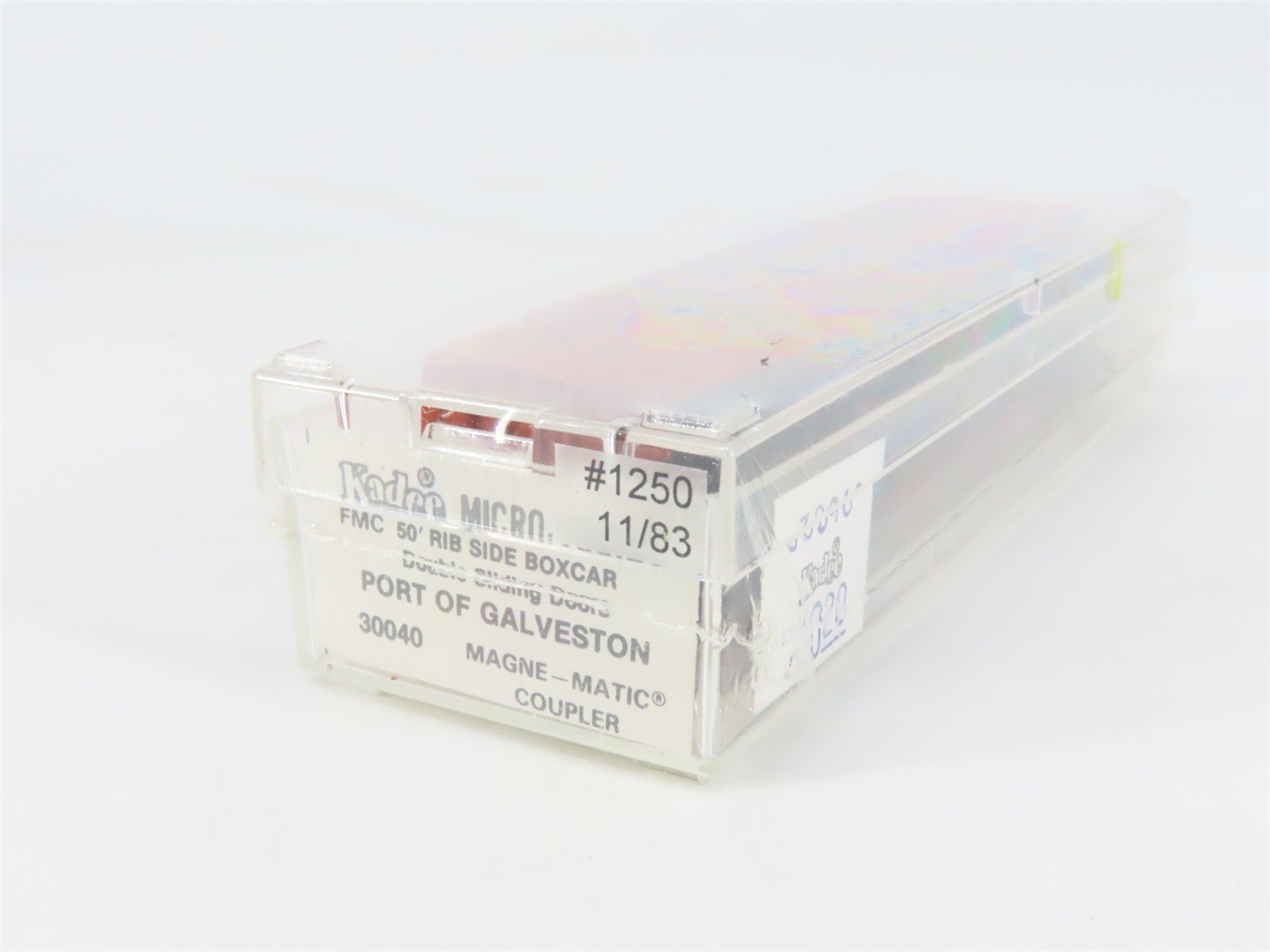 N Scale Kadee Micro-Trains MTL 30040 GWF Galveston Wharves 50' Box Car #1250
