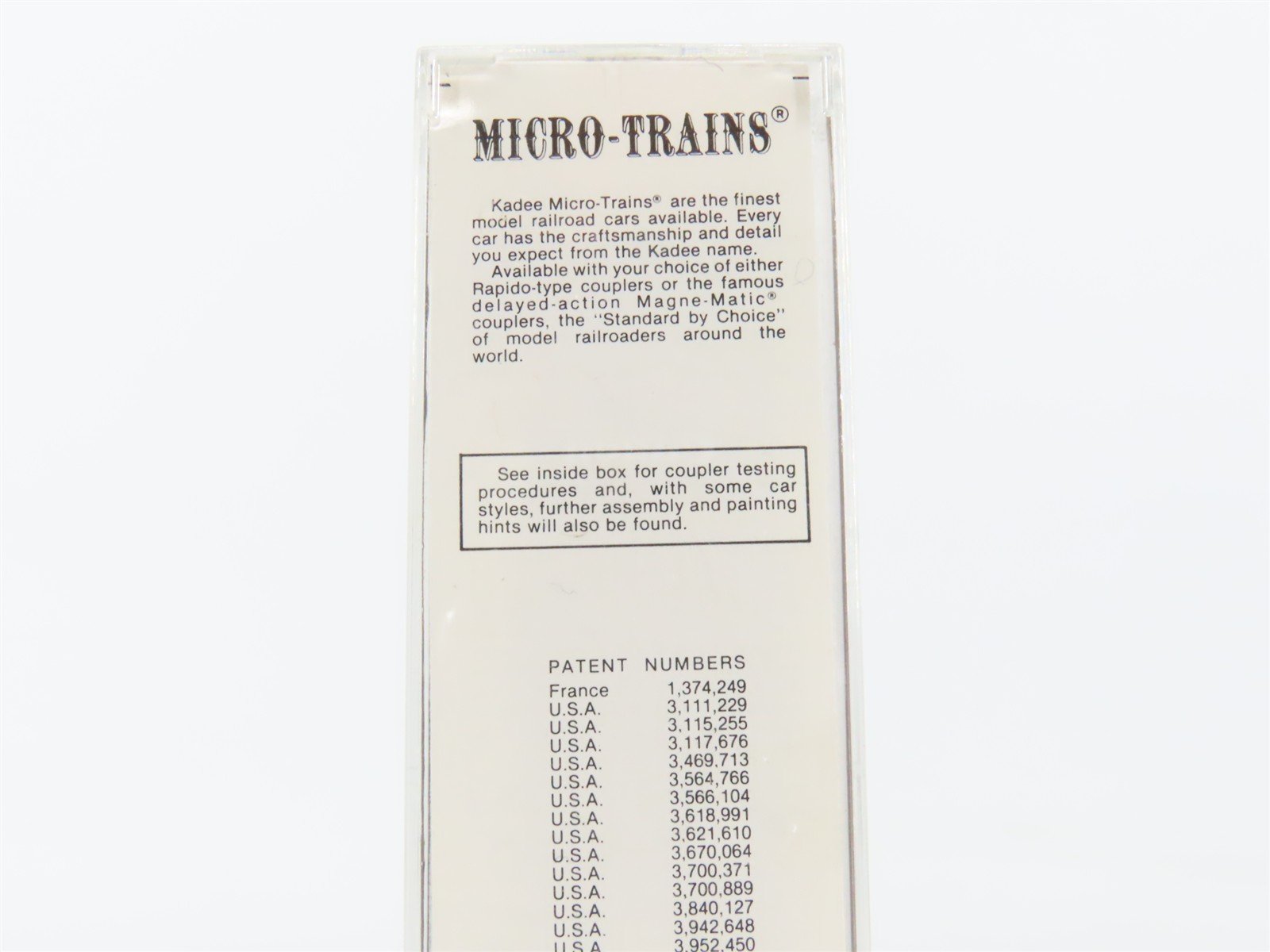 N Scale Kadee Micro-Trains MTL 30060 SSW Cotton Belt 50' Rib Side Box Car #67351