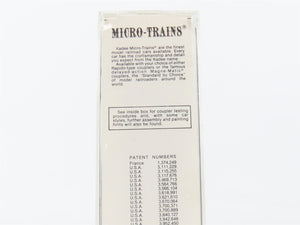 N Scale Kadee Micro-Trains MTL 30060 SSW Cotton Belt 50' Rib Side Box Car #67351