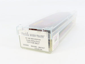 N Scale Kadee Micro-Trains MTL 30060 SSW Cotton Belt 50' Rib Side Box Car #67351