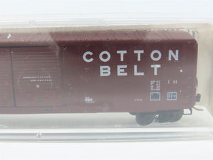 N Scale Kadee Micro-Trains MTL 30060 SSW Cotton Belt 50' Rib Side Box Car #67351