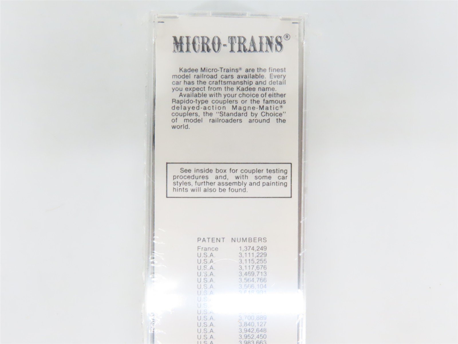 N Scale Kadee Micro-Trains MTL 30060 SSW Cotton Belt 50' Rib Side Box Car #67351
