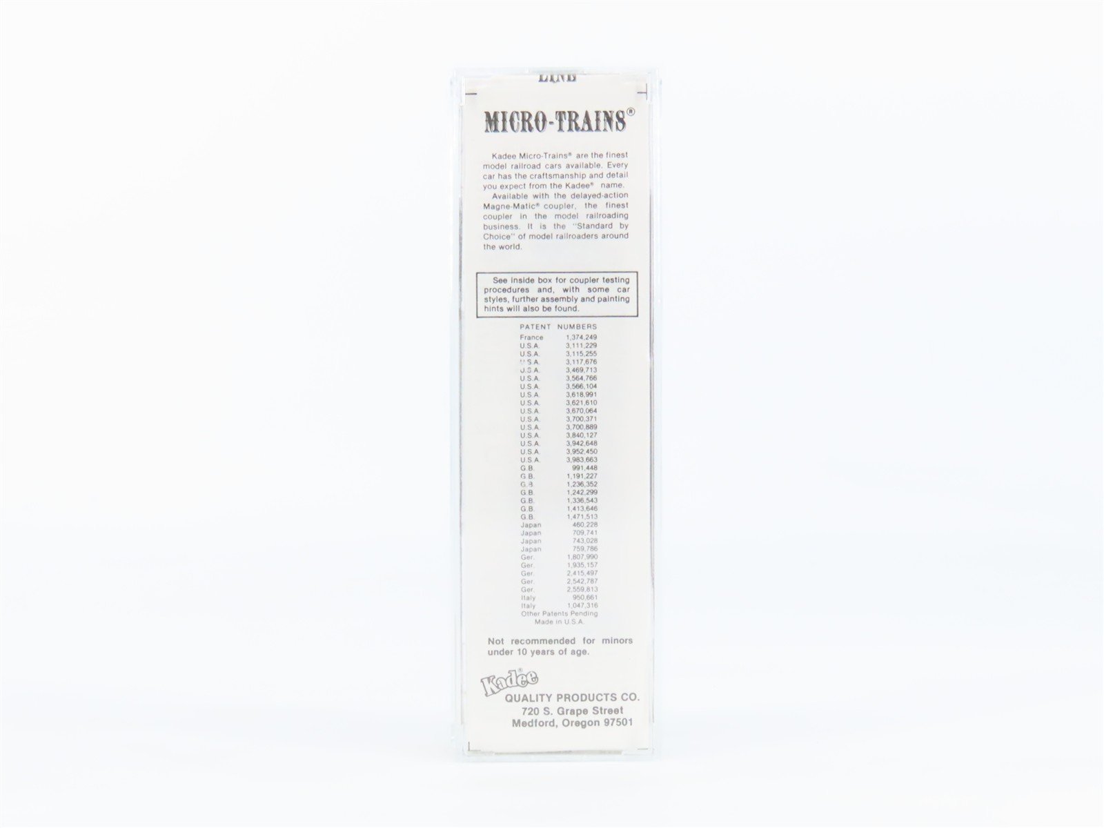 N Scale Kadee Micro-Trains MTL 20910 MILW Milwaukee Road 40' Box Car #29538