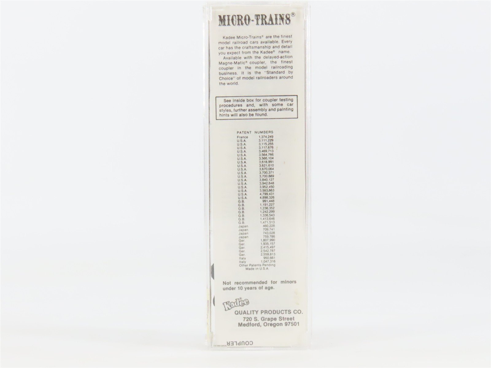 N Kadee Micro-Trains MTL 30080 WP Western Pacific 
