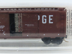 N Scale Micro-Trains MTL 22070 PGE Pacific Great Eastern 40' Box Car #4942