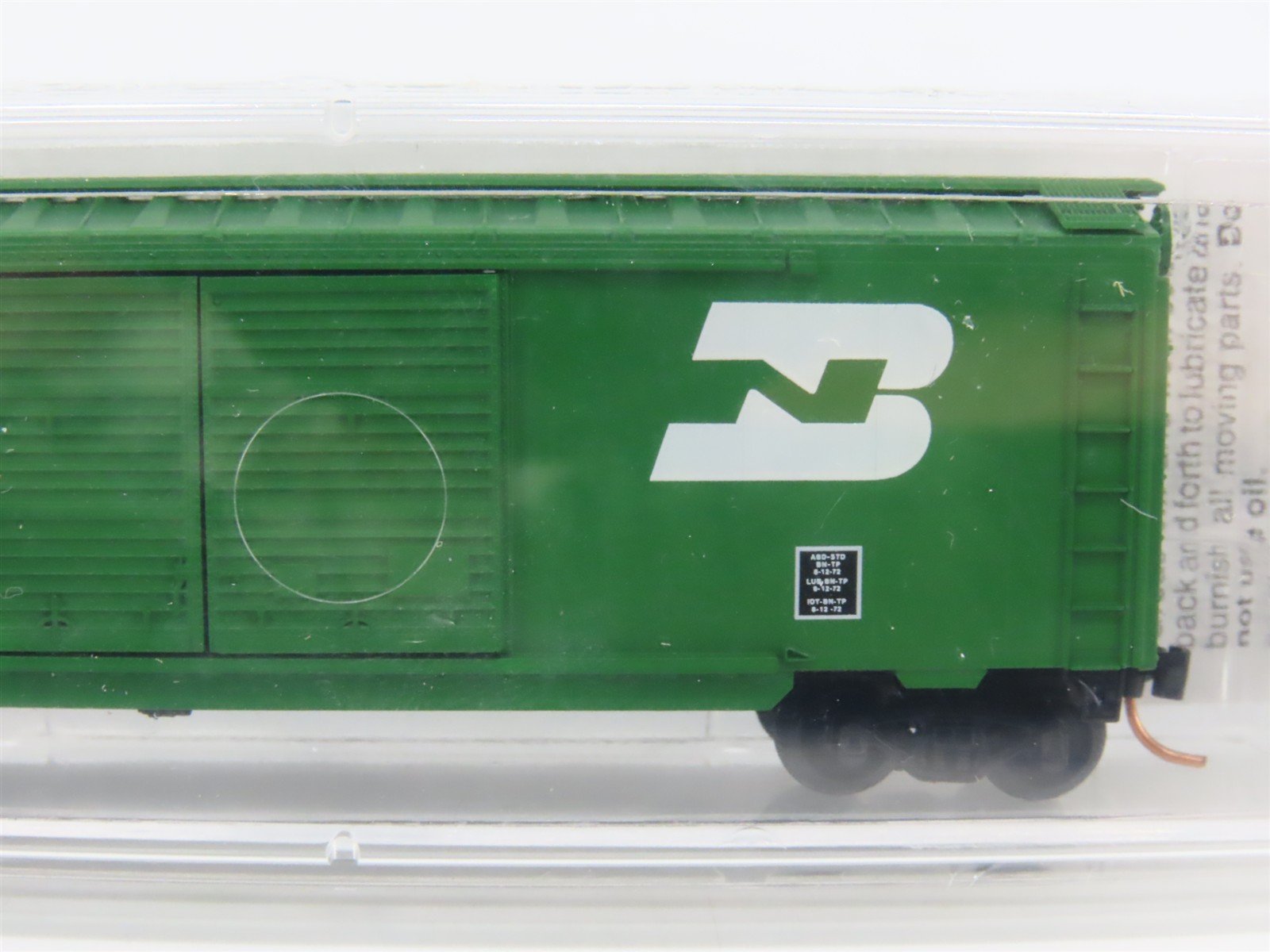 N Scale Micro-Trains MTL 23080 BN Burlington Northern 40' Box Car #198963
