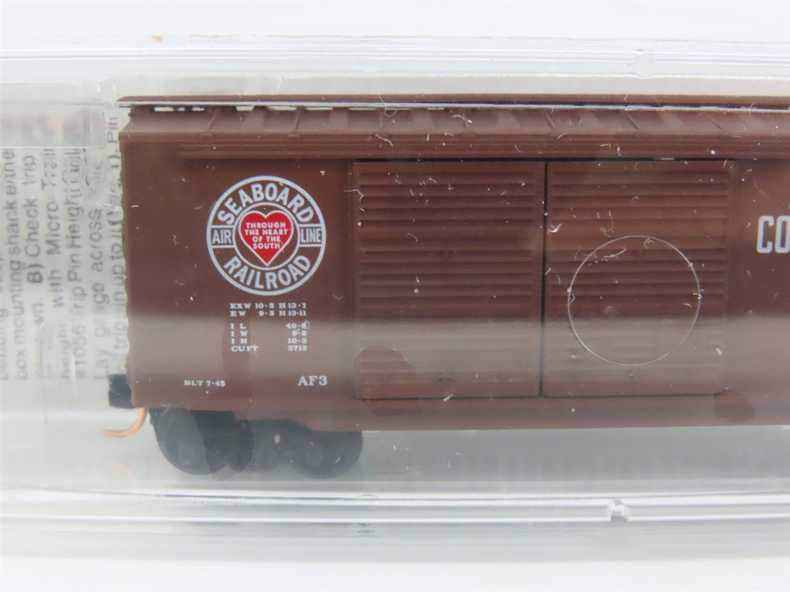 N Scale Micro-Trains MTL 23050 SAL Route Of Courteous Service 40' Box Car #22297