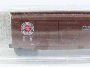 N Scale Micro-Trains MTL 23050 SAL Route Of Courteous Service 40' Box Car #22297