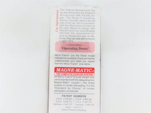 N Scale Micro-Trains MTL 23050 SAL Route Of Courteous Service 40' Box Car #22297