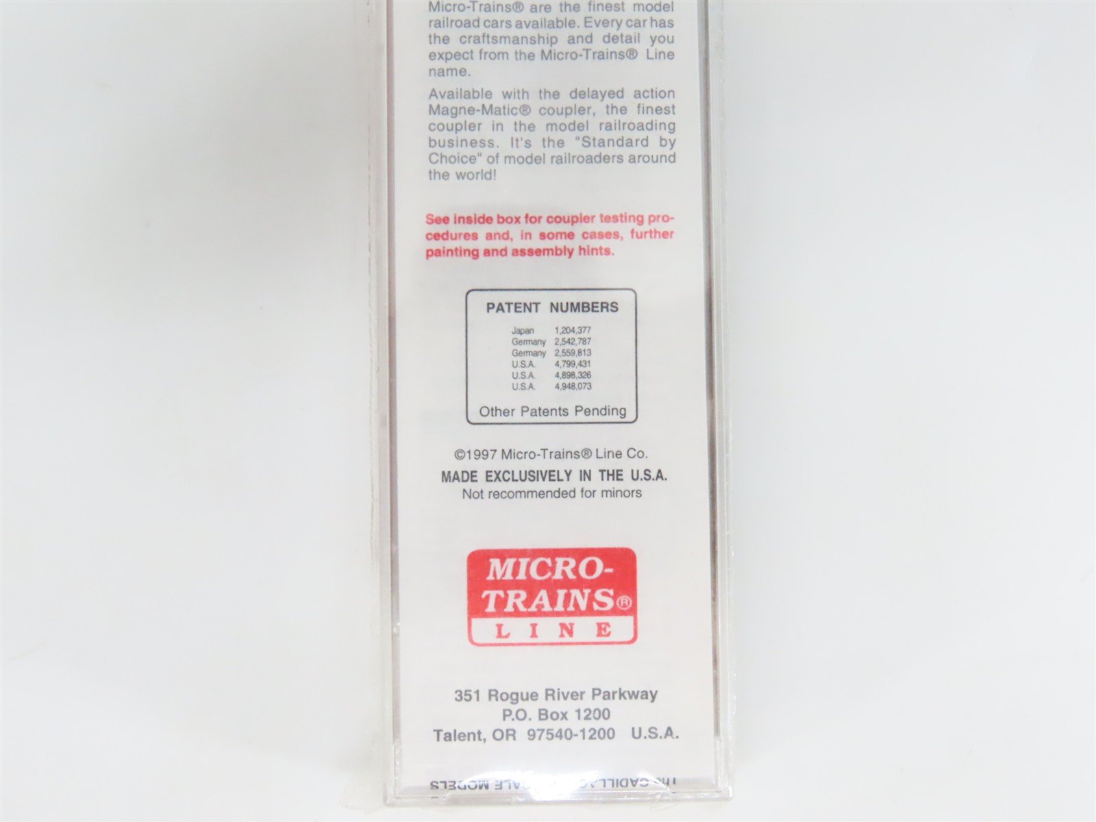 N Scale Micro-Trains MTL 23060 GN Great Northern 40' Double Door Box Car #3270