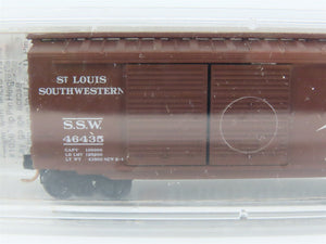 N Scale Micro-Trains MTL 23030 SSW Cotton Belt Blue Streak 40' Box Car #46435