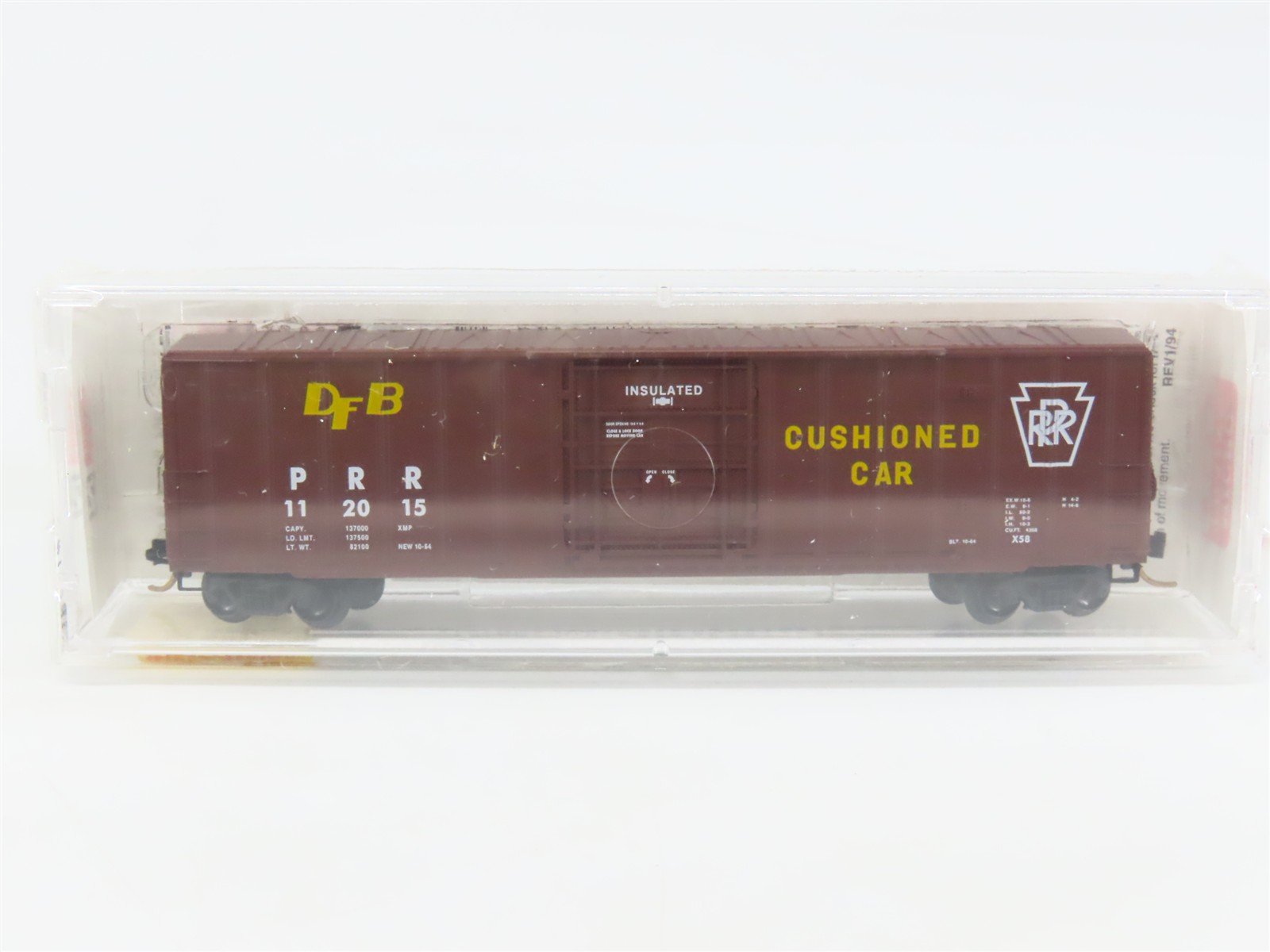 N Scale Micro-Trains MTL 27170 PRR Pennsylvania 50' Plug Door Box Car #112015