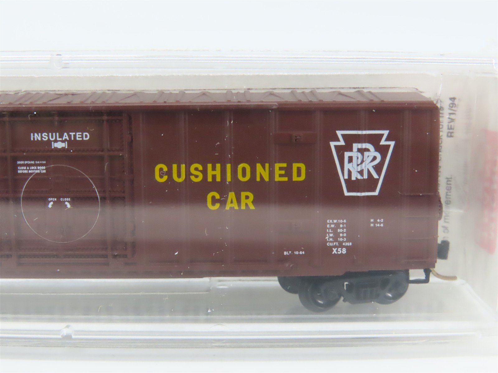 N Scale Micro-Trains MTL 27170 PRR Pennsylvania 50' Plug Door Box Car #112015