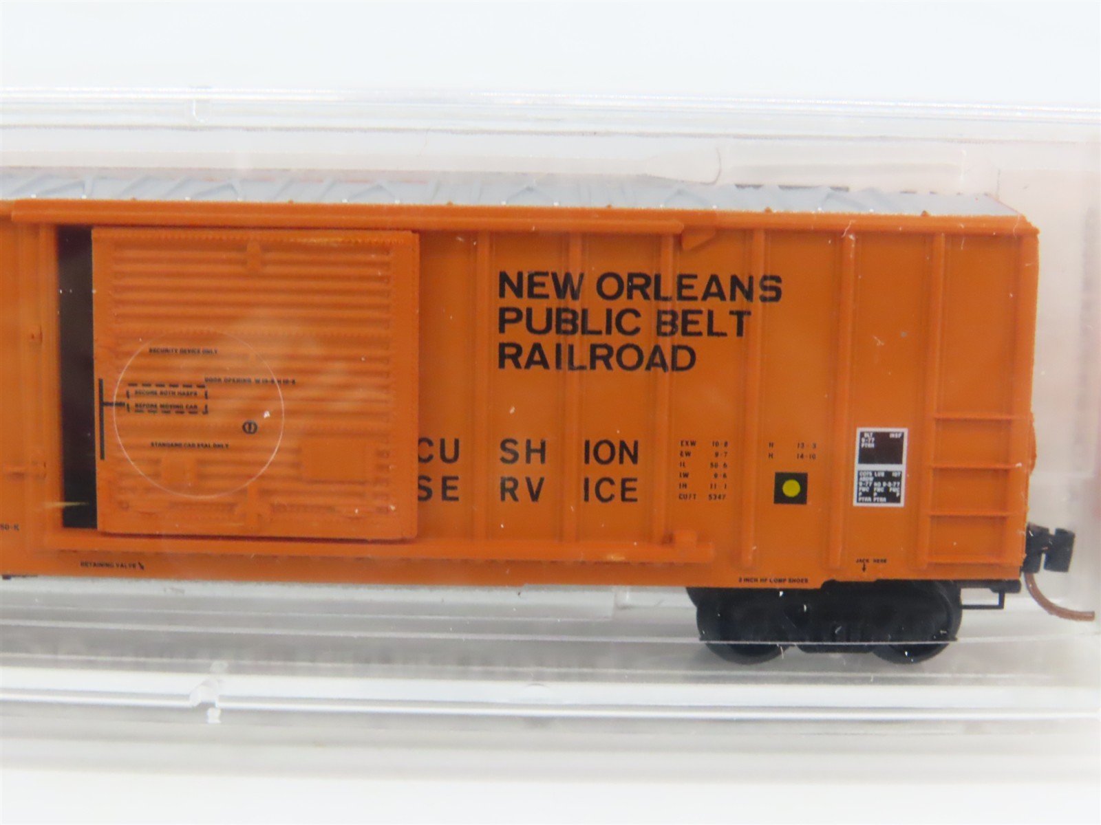 N Scale Micro-Trains MTL 25110 NOPB New Orleans Public Belt 50' Box Car #3978