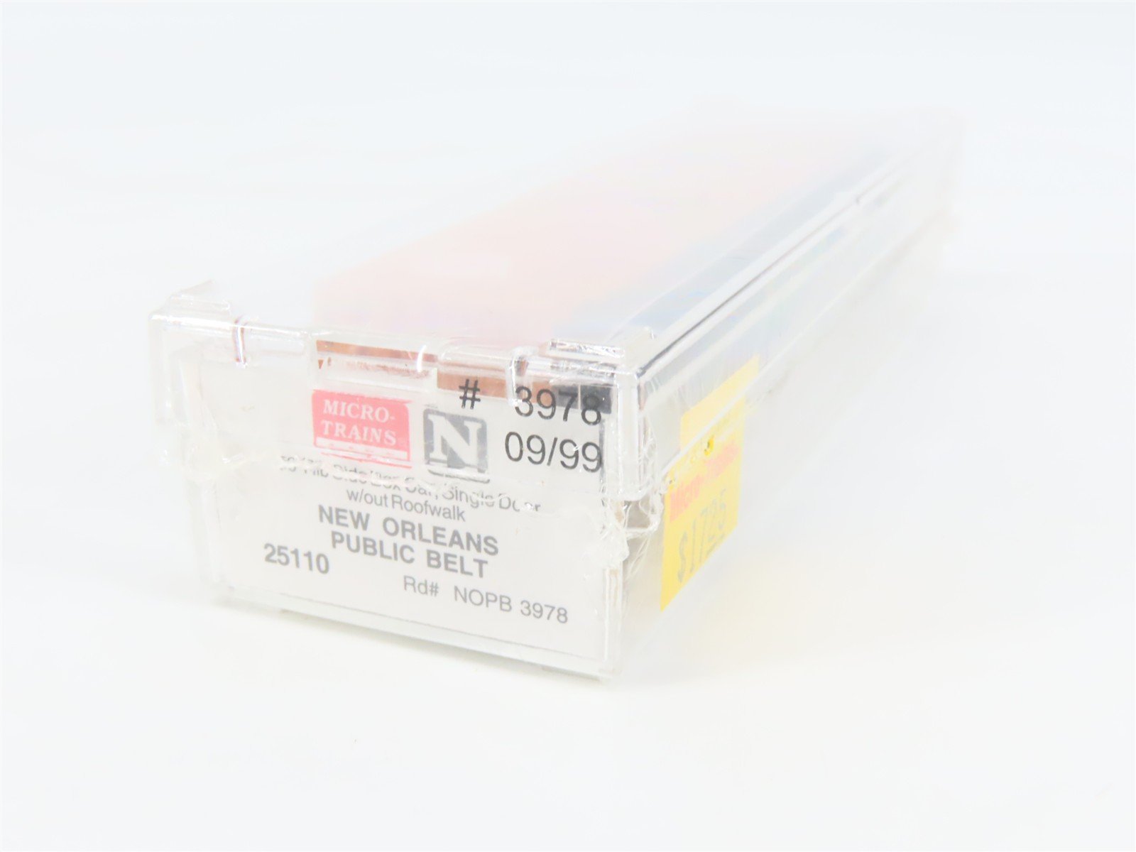 N Scale Micro-Trains MTL 25110 NOPB New Orleans Public Belt 50' Box Car #3978