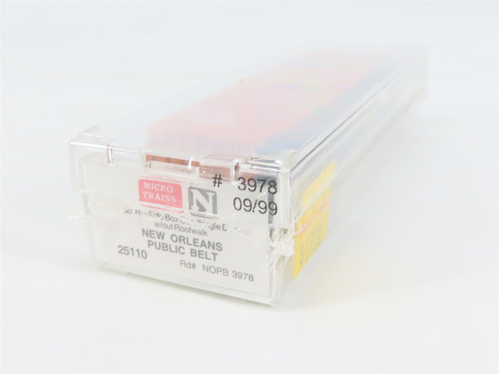 N Scale Micro-Trains MTL 25110 NOPB New Orleans Public Belt 50' Box Car #3978