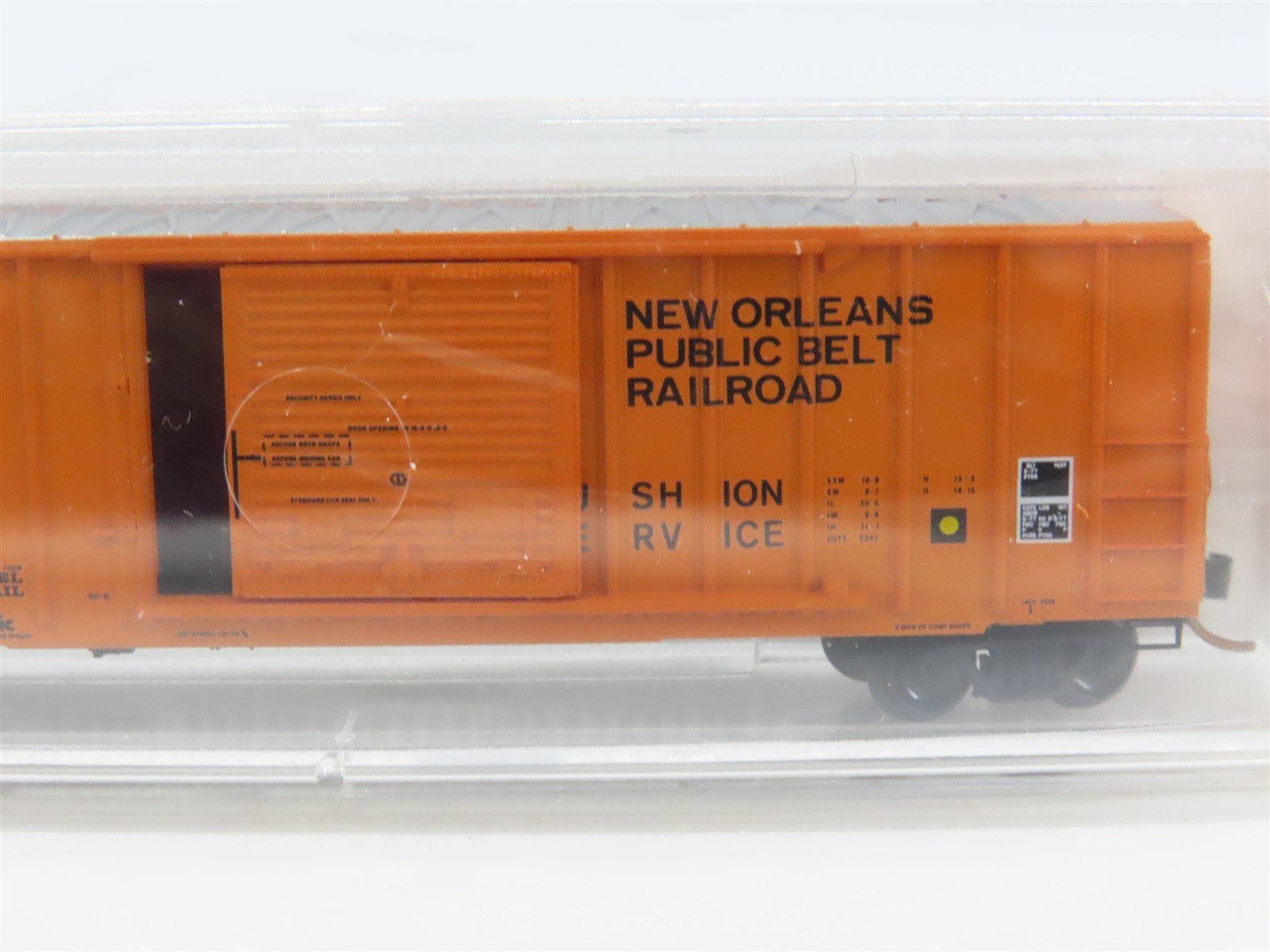 N Scale Micro-Trains MTL 25110 NOPB New Orleans Public Belt 50' Box Car #3978