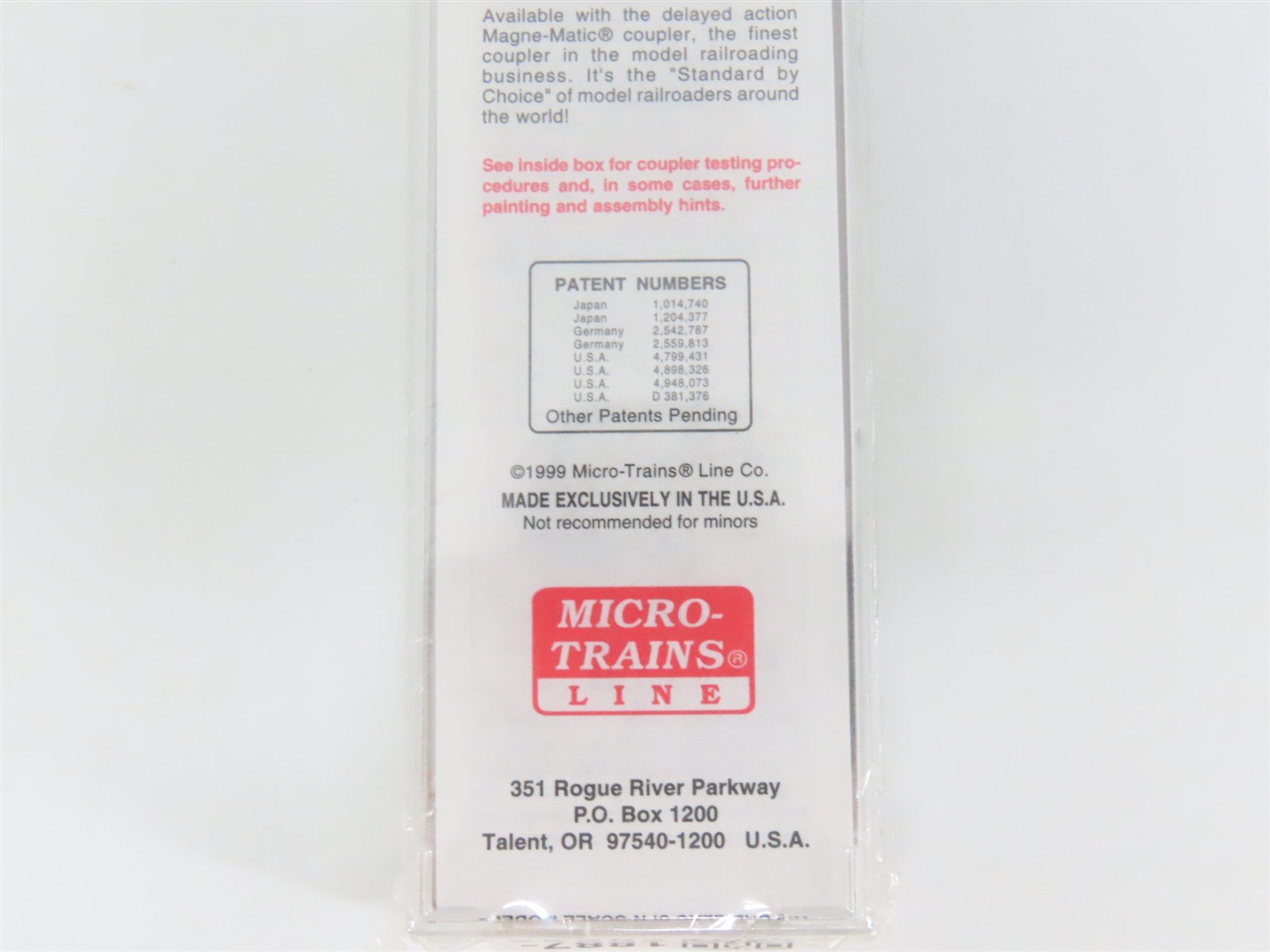 N Scale Micro-Trains MTL 25110 NOPB New Orleans Public Belt 50' Box Car #3978